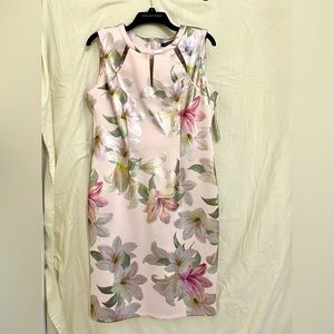 Glamour Asian style floral formal dress
